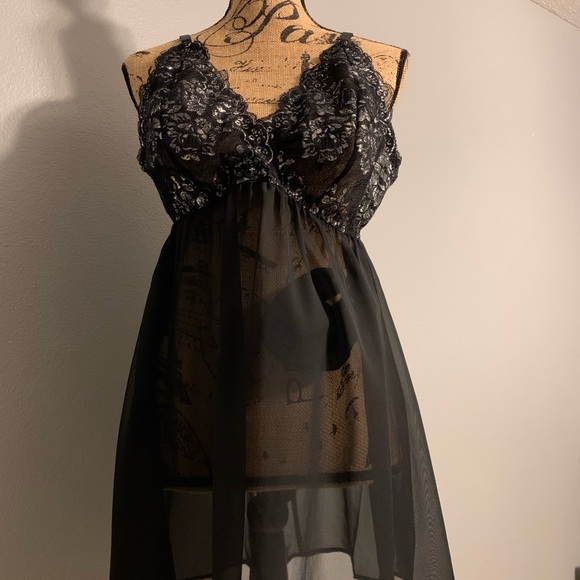 NWT Cacique 2-piece Seriously Sexy Négligée - Picture 2 of 7